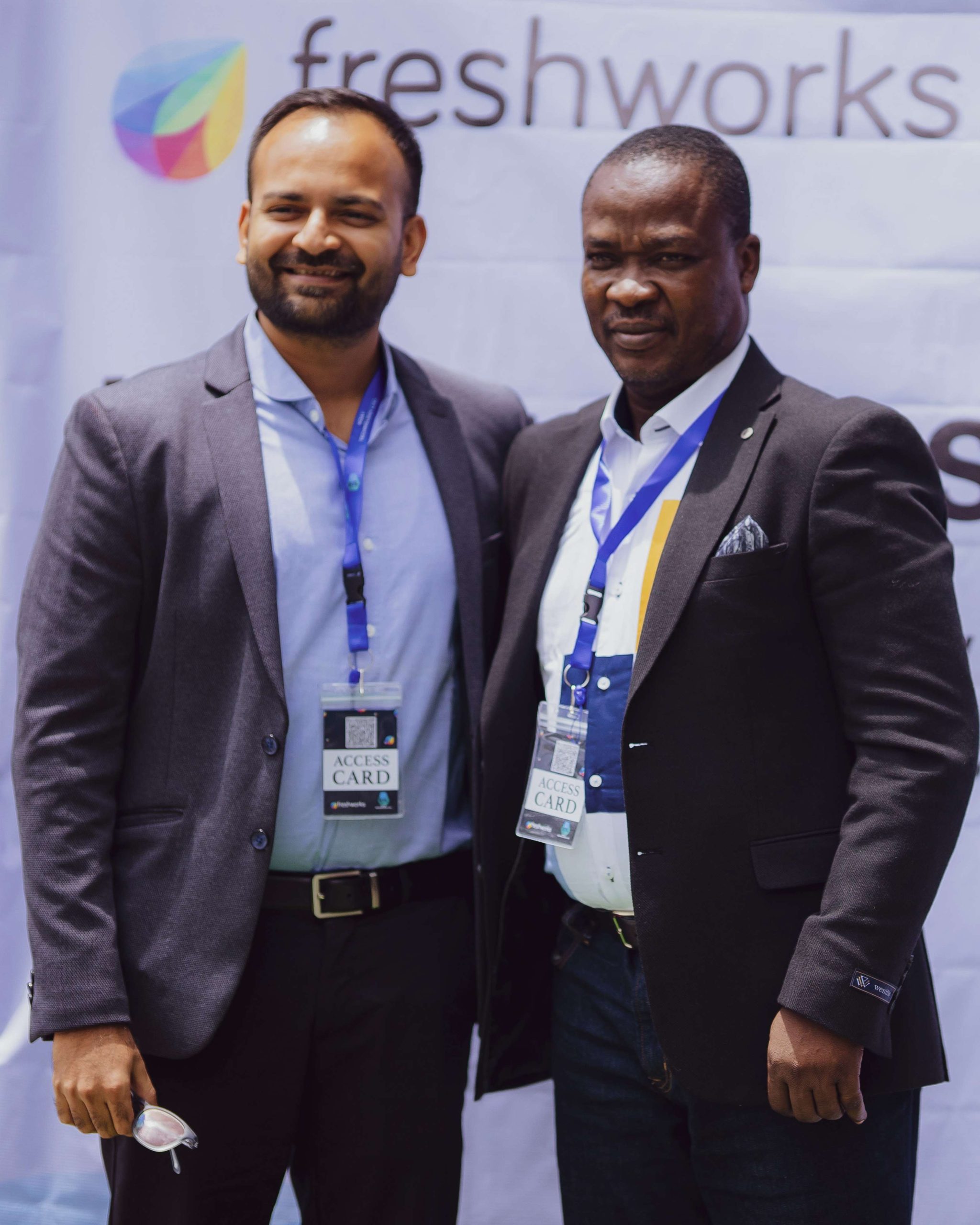 KOAT team at a technology event